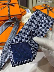 Okify Hermes Blue Tie 17997 - 3