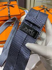 Okify Hermes Blue Tie 17997 - 2