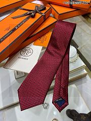 Okify Hermes Red Tie 17998 - 4