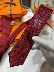 Okify Hermes Red Tie 17998 - 2