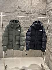 Okify The North Face Grey/Black Down Jacket M-2XL - 1