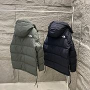 Okify The North Face Grey/Black Down Jacket M-2XL - 4