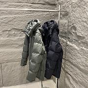 Okify The North Face Grey/Black Down Jacket M-2XL - 3