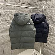 Okify The North Face Grey/Black Down Jacket M-2XL - 2