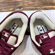 Okify MLB Chunky Classic New York Yankees Dark Red Trainers/Sneakers 35-45 18023 - 3