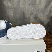 Okify Loewe Bloc Blue Denim Sneakers For Women 35-40 - 4