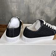 Okify Loewe Bloc Black Denim Sneakers For Women 35-40 - 3