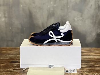 Okify Loewe German Trainers/Sneakers In Navy Blue 35-45