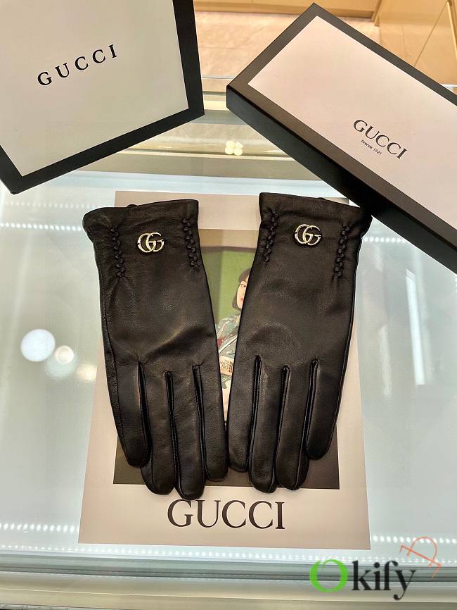 Okify Gucci Sheepskin Gloves 18041 ML - 1