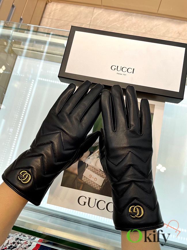 Okify Gucci Sheepskin Gloves 18043 ML - 1