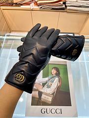 Okify Gucci Sheepskin Gloves 18043 ML - 4