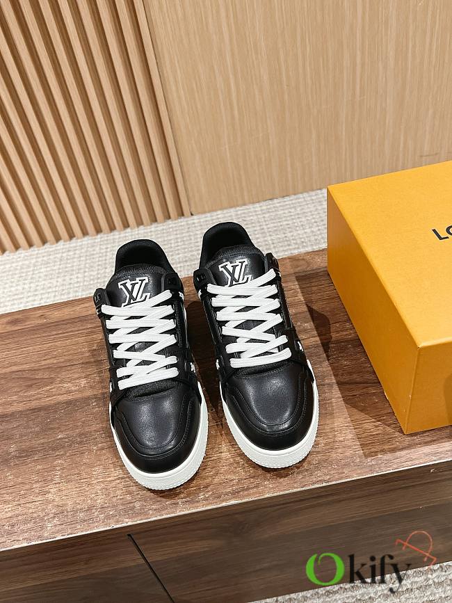 Okify Louis Vuitton Black Sneakers/Trainers for men 39-46 - 1