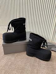 Okify Balenciaga Black Snow Boots 35-45 - 2