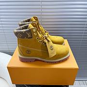 Okify Louis Vuitton X Timberland Yellow Boots 35-45 - 1