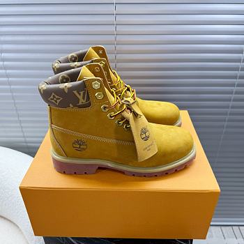 Okify Louis Vuitton X Timberland Yellow Boots 35-45