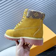 Okify Louis Vuitton X Timberland Yellow Boots 35-45 - 4