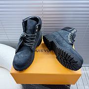 Okify Louis Vuitton X Timberland Black Boots 35-45 - 4