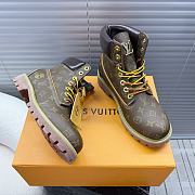 Okify Louis Vuitton X Timberland Brown Boots 35-45 - 2