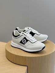 Okify Gucci Black and White Trainers/Sneakers for men 39-44 18064 - 1