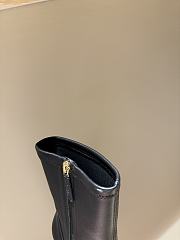 Okify Gucci Black Horsebit Boots High Heels 35-39 - 3