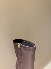 Okify Gucci Brown Horsebit Boots High Heels 35-39 - 4