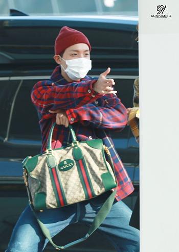 Okify Gucci Supreme Holdall Bag 42x29x16cm-BTS J-HOPE