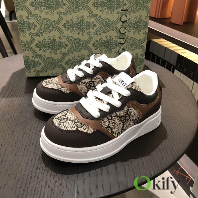 Okify Gucci Thick Sole Sneakers for children 26-35 18081 - 1