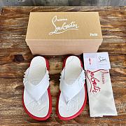 Okify Christian Louboutin Take It Easy red sole rivet slides 40-46 18083 - 1