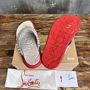 Okify Christian Louboutin Take It Easy red sole rivet slides 40-46 18085 - 4