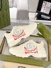 Okify Gucci Rhyton White Trainers/Sneakers 35-45 - 1