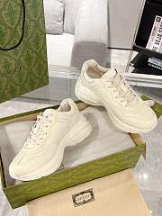 Okify Gucci Rhyton White Trainers/Sneakers 35-45 - 2