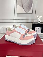 Okify Gucci Women's Screener Sneakers/Trainers in Pastel Purple And Pink 35-40 - 1