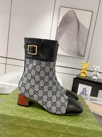 Okify Gucci Black Ankle Boots 35-41