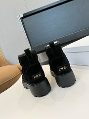 Okify Dior Black Suede Snow Boots 35-42 - 3