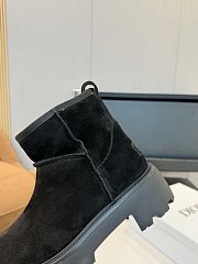 Okify Dior Black Suede Snow Boots 35-42 - 4