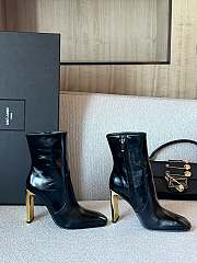 Okify YSL Black Ankle Boots 35-41 - 1