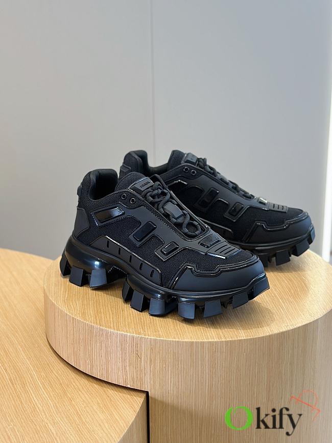 Okify Prada Cloudbust Thunder Black Sneakers/Trainers 35-45 - 1