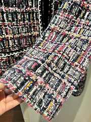 Okify Chanel Colorful Woven Jacket SML - 3