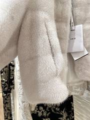 Okify Dior Short White Mink Jacket SML - 4