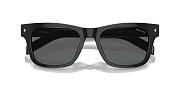 Okify Prada Black Frame Grey Lenses Sunglasses  - 4