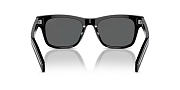 Okify Prada Black Frame Grey Lenses Sunglasses  - 3