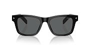 Okify Prada Black Frame Grey Lenses Sunglasses  - 1