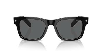 Okify Prada Black Frame Grey Lenses Sunglasses 