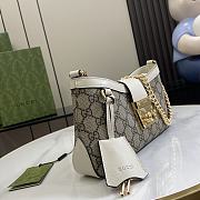 Okify Gucci Padlock Small Shoulder Bag In White 27x14x6cm - 2