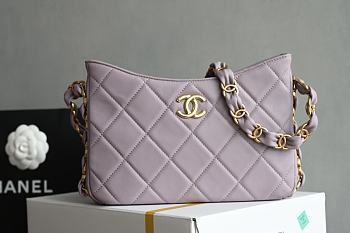 Okify Chanel Hoho Light Pink Bag 17x24x5cm