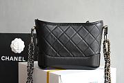 Okify Chanel Black Gabrielle Wandering Bag 15x20x8cm - 2