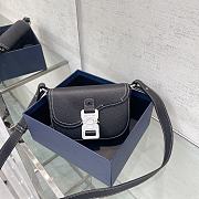 Okify Dior Mini Saddle Messenger Bag with Flap 19.5 x 13 x 4.3 cm - 1