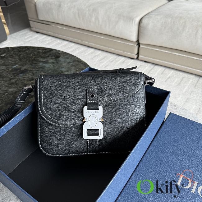 Okify Dior Saddle Messenger Bag with Flap 23 x 18 x 6 cm - 1