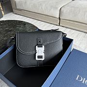 Okify Dior Saddle Messenger Bag with Flap 23 x 18 x 6 cm - 1