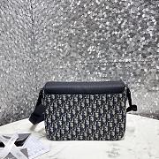 Okify Dior Oblique Jacquard Saddle Messenger Bag 31 x 23 x 8 cm - 3